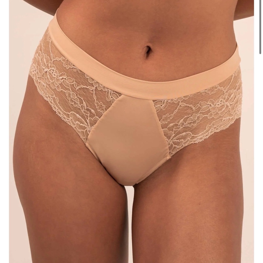 NWT Giapenta SONOMA BRIEF size small. Color is sand.